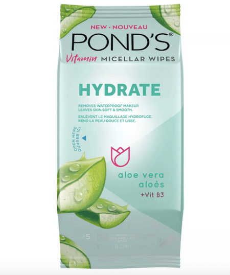 Pond's Vitamin Micellar Hydrate Facial Wipes